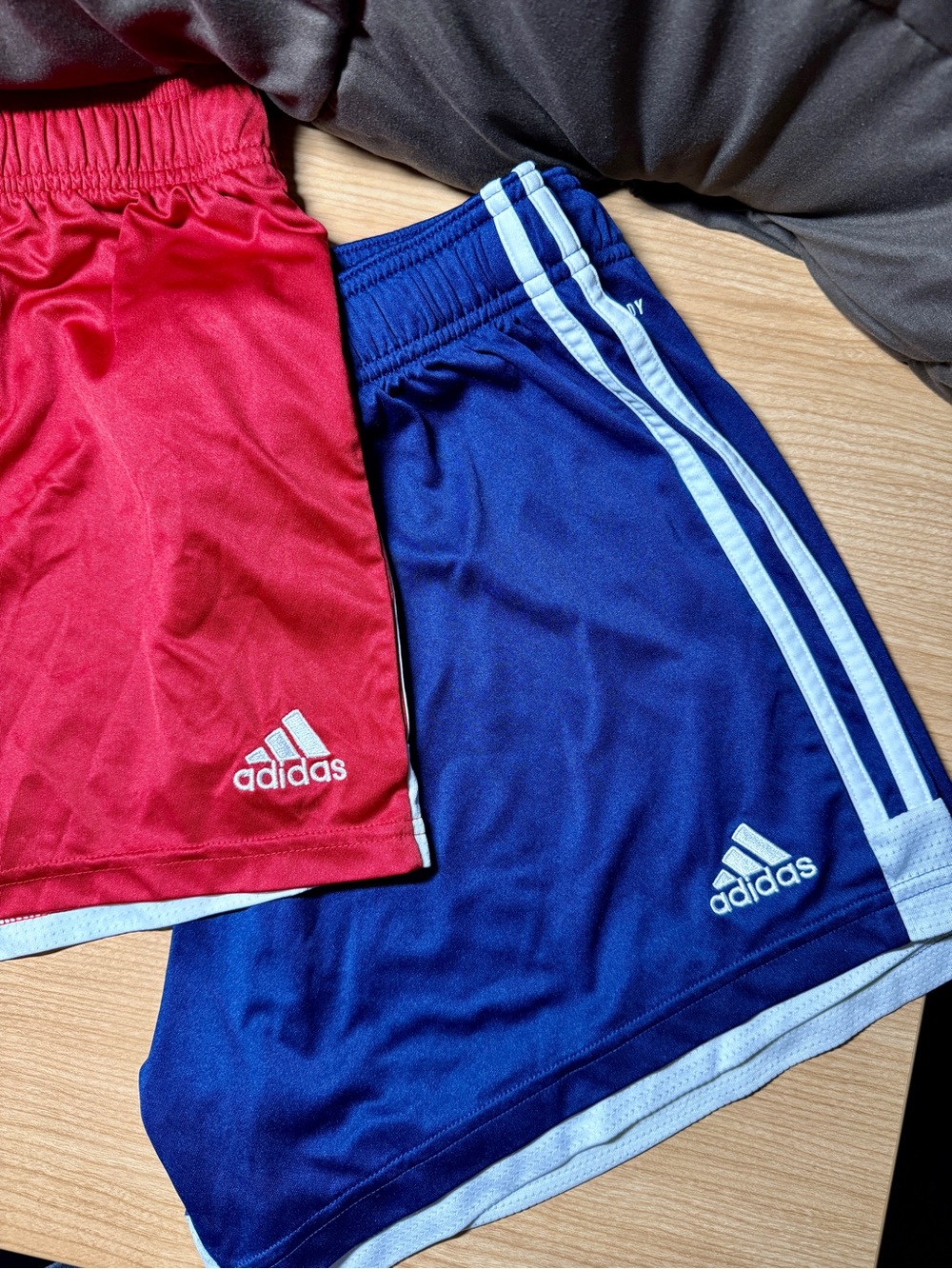 Adidas Athletic Shorts Set Red/Blue/White Woman’s Medium